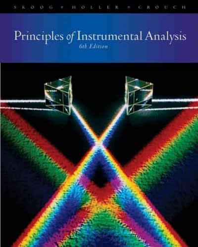 principles of instrumental analysis 6th edition douglas a skoog, f james holler, stanley r crouch 0495012017,