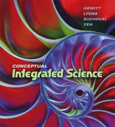 conceptual integrated science 1st edition john suchocki, suzanne lyons 0805390383, 9780805390384