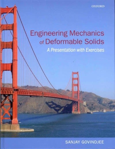 engineering mechanics of deformable solids a presentation with exercises 1st edition sanjay govindjee