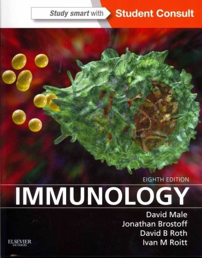 immunology 8th edition david male, jonathan brostoff, david roth, ivan roitt 0702050288, 9780702050282