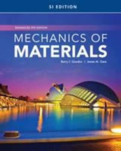 mechanics of materials, enhanced, si edition 9th edition barry j goodno, james m gere 0357377850,