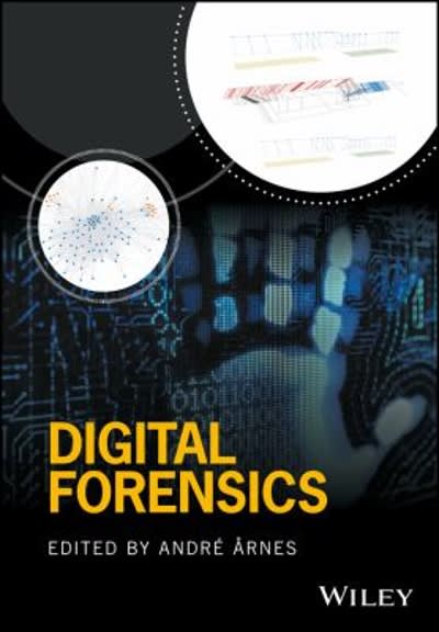 digital forensics 1st edition andre arnes 1119262402, 9781119262404