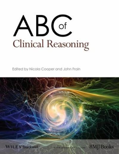 abc of clinical reasoning 1st edition nicola cooper, john frain 1119059100, 9781119059103