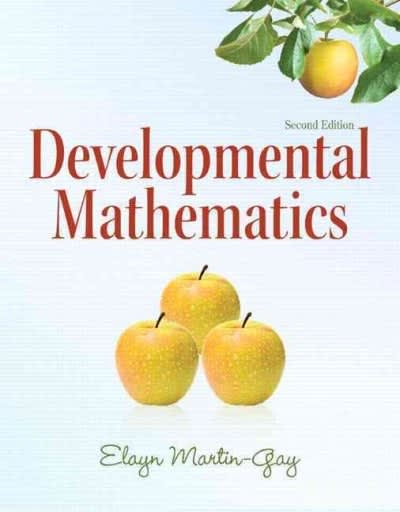 developmental mathematics 3rd edition elayn el martin gay 0321982878, 9780321982872