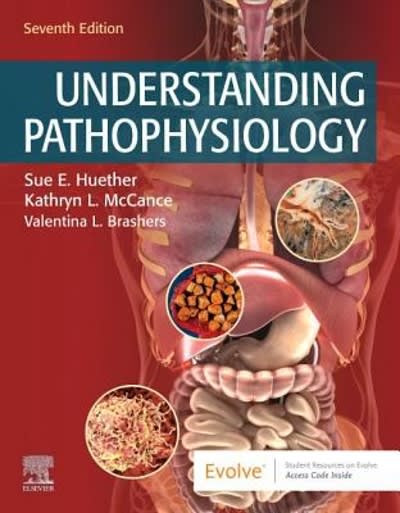 understanding pathophysiology 7th edition sue e huether, kathryn l mccance 0323639089, 9780323639088