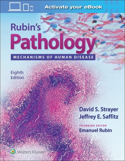 rubins pathology mechanisms of human disease 8th edition david s strayer, jeffrey e saffitz, emanuel rubin