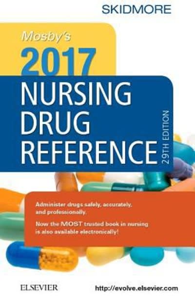 mosbys 2017 nursing drug reference 30th edition linda skidmore roth 0323448267, 9780323448260
