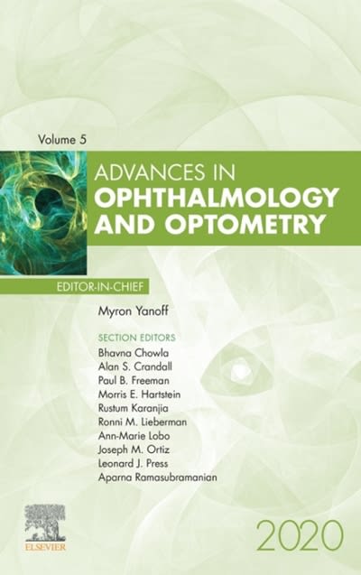 advances in ophthalmology and optometry 2020 1st edition myron yanoff 0323813003, 9780323813006
