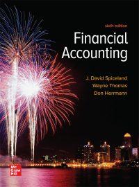 financial accounting 6th edition david spiceland 1260786528, 9781260786521