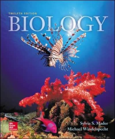 biology 12th edition sylvia mader, michael windelspecht 0078024269, 9780078024269