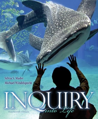 inquiry into life 14th edition sylvia mader, michael windelspecht 0073525529, 9780073525525