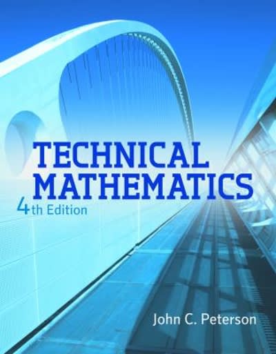 technical mathematics 4th edition john c peterson, l devere burton 1133708927, 9781133708926