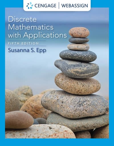 discrete mathematics with applications 5th edition susanna s epp 1119504716, 978-1119504719