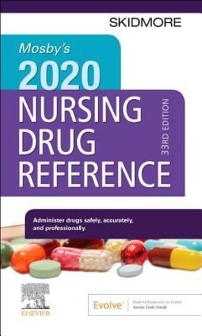 mosbys 2020 nursing drug reference 33rd edition linda skidmore roth 032366136x, 9780323661362