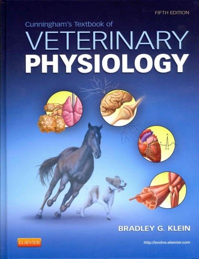 cunninghams textbook of veterinary physiology 5th edition bradley g klein 1437723616, 9781437723618