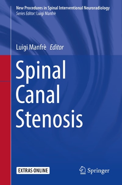 spinal canal stenosis 1st edition luigi manfrè 331926270x, 9783319262703