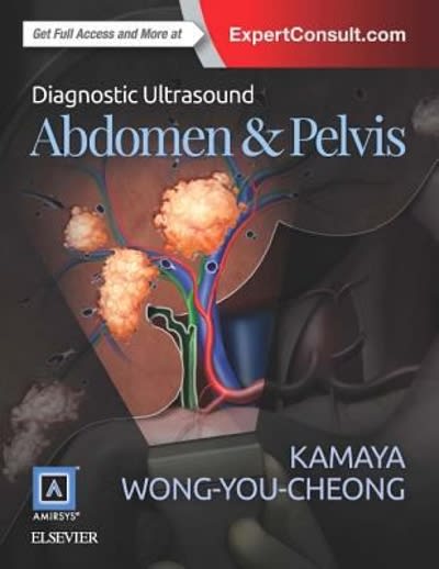 diagnostic ultrasound abdomen and pelvis 1st edition ava kamaya, aya kamaya, jade wong you cheong 0323400574,