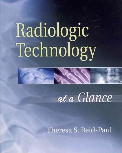 radiologic technology at a glance 1st edition terry paul, theresa s reid paul 1435454057, 9781435454057