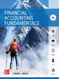 financial accounting fundamentals 8th edition john j. wild 1260728609, 9781260728606