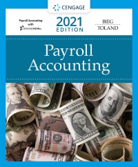 payroll accounting 2021 31st edition bernard j. bieg, judith a. toland 0357358287, 9780357358283
