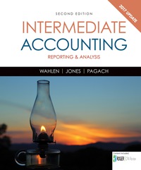 intermediate accounting reporting and analysis, 2017 update 2nd edition james m. wahlen, jefferson p. jones,