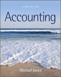accounting 3rd edition michael j. jones 1119977185, 9781119977186