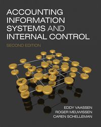 accounting information systems and internal control 2nd edition eddy vaassen, roger meuwissen, caren