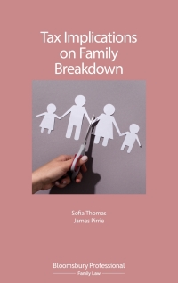 tax implications on family breakdown 1st edition sofia thomas, james pirrie 1526512343, 9781526512345