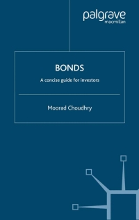 bondsa concise guide for investors 2nd edition m. choudhry 0230006493, 9780230006492