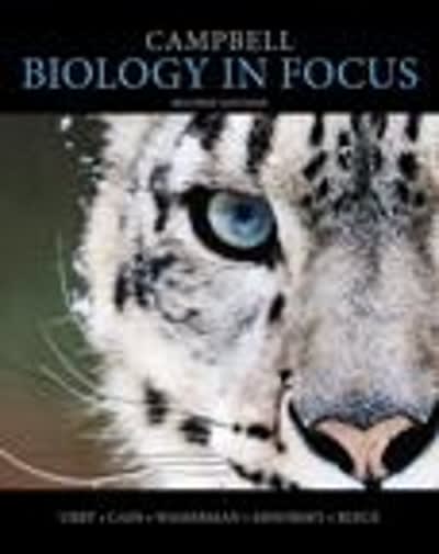 campbell biology in focus 2nd edition lisa a urry, michael l cain, steven alexander wasserman, peter v