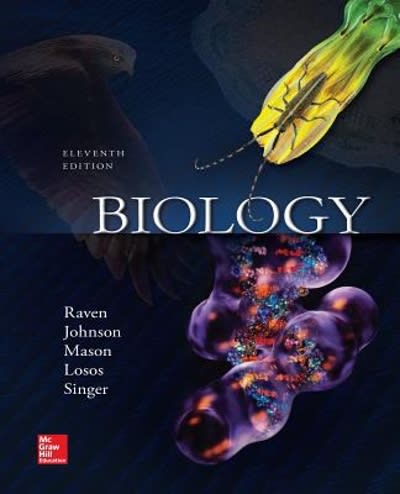 biology 11th edition kenneth a mason, peter h raven, george johnson, jonathan losos, susan singer 1259188132,
