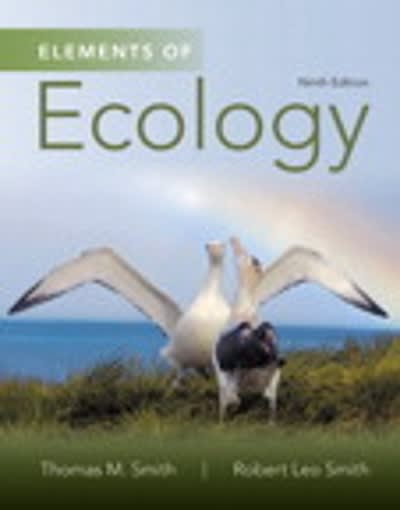 elements of ecology 9th edition thomas m smith, robert leo smith 0321934180, 9780321934185