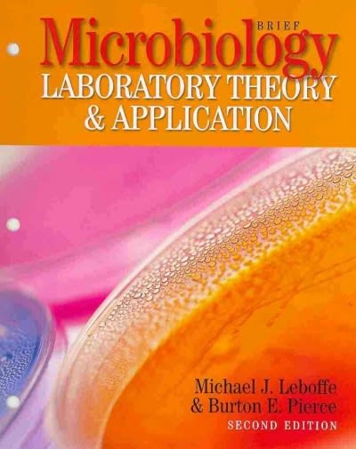 microbiology laboratory theory and application 2nd edition michael j leboffe, burton e pierce 0895829479,