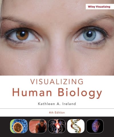 visualizing human biology 4th edition kathleen a ireland 1118169875, 9781118169872