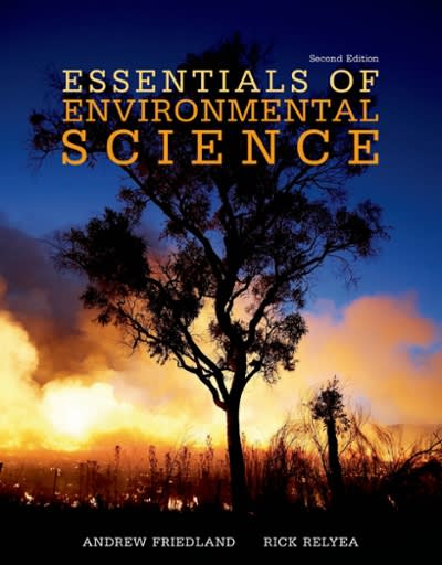 essentials of environmental science 2nd edition andrew friedland, rick relyea 131906566x, 9781319065669