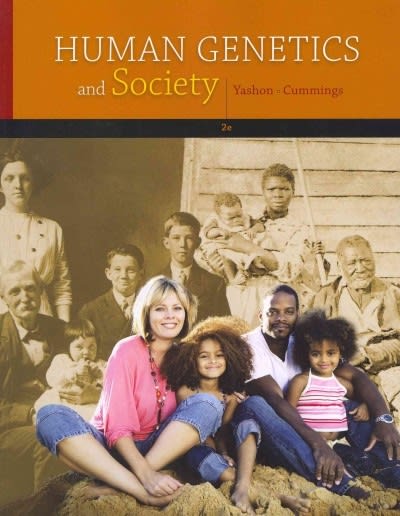 human genetics and society 2nd edition ronnee yashon, michael cummings 0538733217, 9780538733212