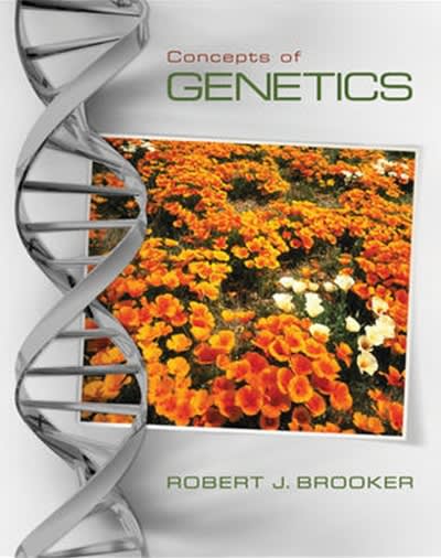 concepts of genetics 2nd edition robert brooker 0073525359, 9780073525358