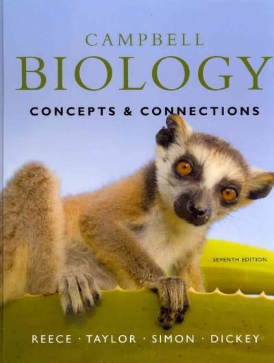 campbell biology concepts and connections 7th edition jane b reece, martha r taylor, eric j simon, jean l