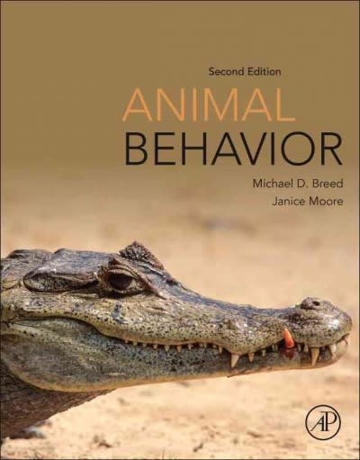 animal behavior 2nd edition michael d breed, janice moore 0128015322, 9780128015322