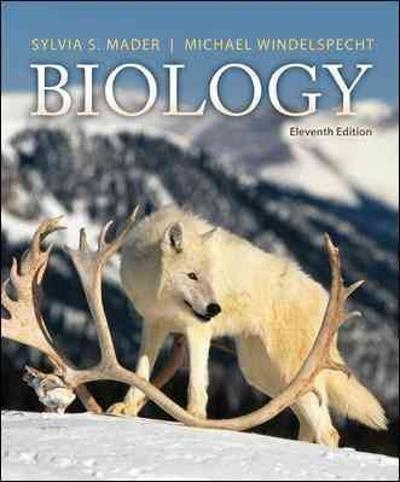 biology 11th edition sylvia s mader, michael windelspecht 0073525502, 9780073525501