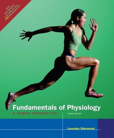 fundamentals of physiology a human perspective 3rd edition lauralee sherwood 0534466974, 9780534466978
