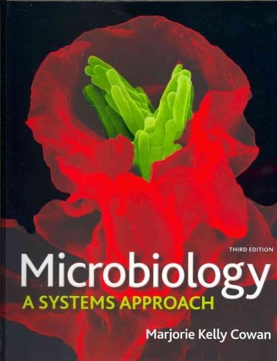 microbiology a systems approach 3rd edition marjorie kelly cowan 007352252x, 9780073522524