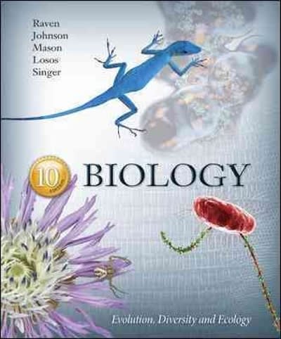 biology evolution, diversity and ecology 10th edition peter raven 0077775813, 9780077775810