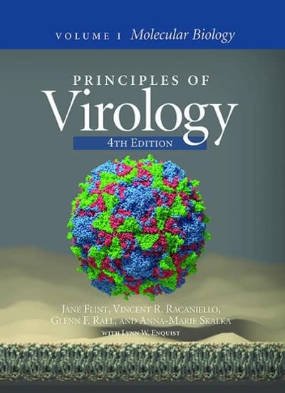 principles of virology volume 1 4th edition s jan flint, vincent r racaniello, glenn f rall, anna marie