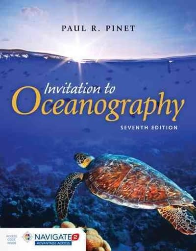 invitation to oceanography 7th edition paul r pinet 1284057070, 9781284057072