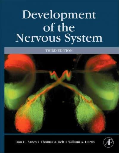 development of the nervous system 3rd edition bill harris, dan harvey sanes, thomas a reh, william a harris