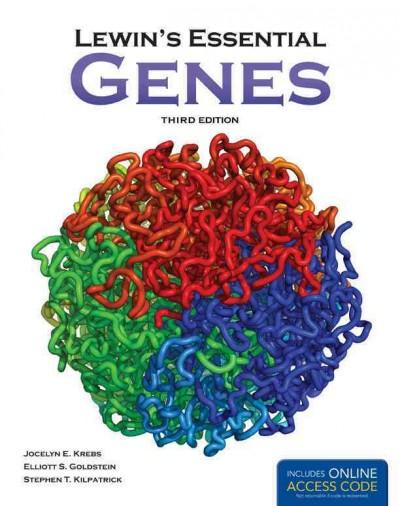 lewins essential genes 3rd edition jocelyn e krebs, elliott s goldstein, stephen t kilpatrick 1449644791,