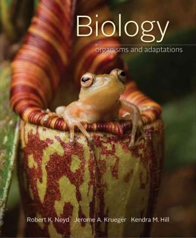 biology organisms and adaptations 1st edition robert k noyd, jerome a krueger, kendra m hill 0495830208,