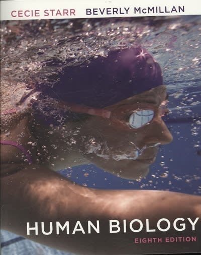 human biology 8th edition cecie starr, beverly mcmillan 0495561819, 9780495561811