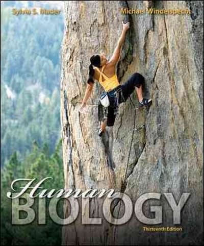 human biology  plus biology access code 13th edition sylvia mader, michael windelspecht 007770567x,
